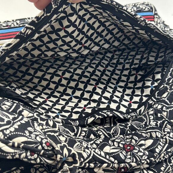 Vera Bradley Grand Weekender Travel Hand Bag-Barcelona Pattern 14x10x6 - Picture 4 of 8